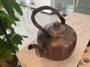 賽可優(yōu)銅茶壺 純銅壺銅壺燒水壺老式家用純銅紫加厚手工復(fù)古茶加湯壺大 仿古加厚【明火】 3L 曬單實拍圖