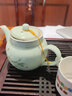 連山閣 陶瓷泡茶壺帶過(guò)濾網(wǎng)內膽大號容量家用茶具單壺沖茶器杯子套裝 升級竹韻茶壺陶瓷650ml（單壺 曬單實(shí)拍圖