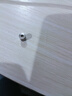 VAN CRUDE ANNORA吊墜單墜女銀不含鏈單顆項鏈墜子莫桑石掛件 XL100285白色金小蠻腰吊墜-無鏈 曬單實拍圖