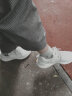 回力官方运动鞋男鞋春夏季软底网面鞋子男士跑步鞋轻便休闲椰子鞋 标准白/主图款 0127 40 实拍图