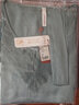 金三塔真絲睡裙桑蠶絲蕾絲優(yōu)雅短袖連衣裙子居家服 櫻花紫 2XL 曬單實(shí)拍圖