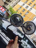 京格車(chē)載風(fēng)扇汽車(chē)12v24制冷后排專(zhuān)用強(qiáng)力靜音USB接口靠椅背雙頭電風(fēng)扇 【雙頭軟管風(fēng)扇】USB線款線長(zhǎng)1.8 曬單實(shí)拍圖