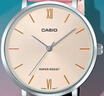 卡西歐(CASIO)女士手表 女式珍藏時(shí)光簡(jiǎn)約皮帶女表 LTP-VT01L-4B 1 曬單實(shí)拍圖