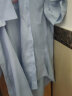 啄木鸟（TUCANO）衬衫男夏季短袖衬衣商务休闲时尚纯色百搭休闲男装 浅蓝 2XL 实拍图