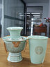 世瓷 陶瓷茶具套裝蓋碗泡茶杯三星堆龍虎尊簡易快客杯創(chuàng)意商務(wù)禮品 三星堆龍虎尊茶具禮盒 曬單實(shí)拍圖