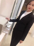 豪耀小西裝女外職業(yè)裝女裝套裝秋冬季面試正裝大學(xué)生工作服春裝女上衣 黑色西裝 L 碼（適合體重100-110） 曬單實(shí)拍圖