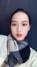 Lagur【英典愛丁堡】中性款澳洲羊毛圍巾格子圍脖加厚保暖冬季2024新款 白摩卡 30*180cm 曬單實拍圖