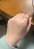 世紀緣足金古法素圈磨砂戒指男女款情侶指環(huán)對戒實(shí)心款生日禮物送女友 1.69g【圈號14】多退少補 帶國檢 曬單實(shí)拍圖