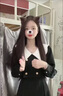 她芙（tafu）品牌女裝法式連衣裙女2025春秋新款小個子減齡赫本風長袖收腰短裙 黑色 M 曬單實拍圖