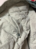 鴨鴨羽絨服女假兩件短款時(shí)尚休閑印花拼接冬季保暖外套MY 綠色 M 曬單實(shí)拍圖