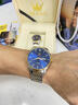 歐利時(shí)明星代言情侶自動(dòng)機械一對表腕表時(shí)尚簡(jiǎn)約精鋼蝴蝶扣表情人節禮物 6635GL間藍對表 曬單實(shí)拍圖