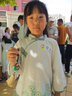 馬櫻紅雨 六一女童漢服中國風(fēng)唐裝裙子小女孩民國風(fēng)旗袍裙兒童古裝夏洋氣 綠色套裝【+發(fā)卡】 150 /建議身高140厘米左右 曬單實(shí)拍圖