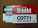 sanwa日本三和CD771標準型數字萬(wàn)用表電氣電工多用表電阻電容頻率通斷 曬單實(shí)拍圖