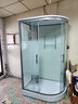 OLAD可上門(mén)安裝整體淋浴房浴室家用一體沐浴房洗澡隔斷干濕分離封閉式 豪華款120×80右裙帶暖風(fēng) 曬單實(shí)拍圖
