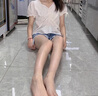 法蔻性感腳鏈女滿天星玉足腳鏈銀夏季新款生日禮物送女友送老婆 性感滿天星腳鏈 曬單實拍圖