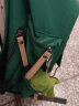 丛林鸟（JUNGLE BIRD）双肩包男士背包大容量旅行大学生电脑包时尚潮流高中初中学生书包 绿色 实拍图