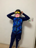 BOSOOT情侶潛水服男士分體長袖長褲防曬水母衣浮潛沖浪泳衣套裝速干泳裝 11款男士三件套 XL 曬單實(shí)拍圖