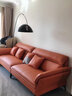 菲瑪仕（freemax）意式簡(jiǎn)約真皮沙發(fā)客廳現代輕奢小戶(hù)型沙發(fā)頭層牛皮沙發(fā)貴妃-SF004 雙扶手單人位 【5星坐感海綿款】 曬單實(shí)拍圖