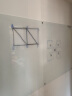 乐图（LOTOO）超白玻璃白板100*200cm悬挂式磁性钢化玻璃白板办公会议写字板黑板 实拍图