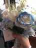 花城千鋪新娘手捧花玫瑰花束結婚領(lǐng)證伴娘鮮花束同城配送速達 【夢(mèng)?！?朵碎冰藍玫瑰+10朵白桔?；齑?默認立即配送(預訂請備注或聯(lián)系客服) 曬單實(shí)拍圖