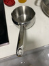 ChockMen卓德銘18/10三層鋼家用寶寶輔食脹型多用小奶鍋12cm無鍋蓋 12cm雍華單柄奶鍋 曬單實(shí)拍圖