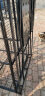 AITAPET【升级全管加强 】狗笼中型犬大型犬狗笼子宠物狗狗笼子金毛用品 升级置物架加粗加密 黑色 125*95*105 建议130斤内 实拍图