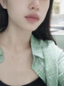 Eoth18K金一路一鹿有你項鏈女生鎖骨鏈彩金鉆石吊墜送女友生日禮物 18K金一路有你鉆石項鏈+證書 曬單實拍圖