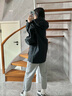 迪桑特（DESCENTE）【陳偉霆同款】迪桑特 SNOWBOARD STYLE 男女同款 梭織外套夾克 BK-BLACK L (175/96A) 曬單實(shí)拍圖