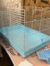 諾辰倉鼠籠子諾辰豪華別墅四季通用47基礎籠小民宿大空間籠子套餐用品 大號原宿藍色雙平臺套餐一 曬單實(shí)拍圖