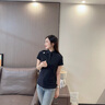 迪桑特 WOMEN’S TRAINING  女士 印花短袖POLO衫 短袖POLO衫 IB-墨黑色 S (160/80A) 曬單實(shí)拍圖