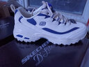 斯凱奇（Skechers）男鞋夏季2025新款熊貓鞋透氣網(wǎng)面休閑鞋厚底增高老爹鞋運動鞋 894193-NTNV 42 曬單實拍圖
