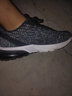 喬丹運動(dòng)鞋男鞋男士潮流休閑輕便減震耐磨跑鞋男跑步鞋戶(hù)外徒步鞋春季 黑色/煤灰色 44.5 曬單實(shí)拍圖