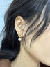 思梨打結珍珠耳夾女小眾設計感新款夏季復古法式氣質(zhì)優(yōu)雅無(wú)耳洞耳飾 蚊香盤(pán)耳夾無(wú)痛 高亮珍珠 曬單實(shí)拍圖