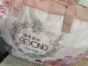 博洋（BEYOND）博洋家紡 毛毯雙層加厚拉舍爾毯 秋冬保暖厚蓋被空調毯冬季蓋毯 拉舍爾毯—花語(yǔ)（紫） 200*230cm 曬單實(shí)拍圖