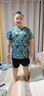 蘑菇兔胖童裝男童速干套裝夏季薄款運動服寬松加肥加大碼中大童男裝夏裝速干衣12-15歲胖男孩短袖兩件套 綠色 160加肥版120斤左右 曬單實拍圖
