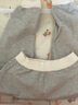 nest designs兒童有機棉家居服衛(wèi)衣衛(wèi)褲男女童寶寶長褲秋冬上衣休閑套裝 哈倫褲（灰色款） 100 （建議身高90-102cm） 曬單實拍圖