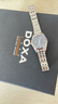 時度（DOXA）女表石英手表時尚真鉆夜光鋼帶腕表情侶表瑞士原裝進口 藍盤鋼帶石英女表/D176SBU 曬單實拍圖