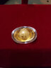 周生生七夕禮物黃金元寶 足金福字擺件珠寶飾品 93956O 3.87克(含工費300元) 曬單實拍圖