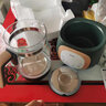 貝能（Baoneo）嬰兒恒溫熱水壺調(diào)奶器保溫沖奶粉熱奶消毒暖奶器養(yǎng)生壺玻璃溫奶器 316科里斯綠配燉盅暖奶籃 1.2L 曬單實拍圖