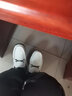 老人頭(LAORENTOU)皮鞋男商務(wù)休閑鞋男鞋懶人套腳豆豆鞋金屬扣飾透氣耐磨駕車鞋子男 LA13328 白色 40  曬單實(shí)拍圖