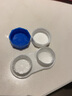 美若康美瞳月拋綻美高透氧硅水凝膠彩色隱形眼鏡2片大小直徑三明治工藝 辻花黑 375度 曬單實(shí)拍圖