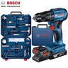 博世（BOSCH）手電鉆電動(dòng)螺絲刀GSB185-LI專業(yè)級(jí)18V無刷鋰電沖擊鉆晶鋼鉆 博世工具箱108件【2.0ah雙電】 曬單實(shí)拍圖