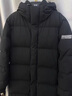羽物出品男裝400g高充絨冬季情侶款加厚極寒長款羽絨服冬城市輕戶外送禮 黑色 2XL (185) 曬單實(shí)拍圖