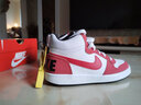 耐克（NIKE）板鞋女夏季新款COURT中幫簡(jiǎn)版空軍一號(hào)透氣輕便耐磨運(yùn)動(dòng)休閑鞋 839977-103 白紅 37.5 曬單實(shí)拍圖