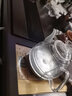 三醒  天然黑烏檀實木茶盤木頭家用帶全自動電磁爐一體燒水茶臺茶托盤 90*45*4.5CM【H9底部上水】 曬單實拍圖