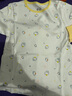 貝貝怡嬰兒內(nèi)衣套裝寶寶四季保暖家居服男女寶寶春秋衣服上衣褲子（2套裝） 黃色 5歲/身高120cm 曬單實(shí)拍圖
