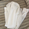 無印良品 MUJI 女式 棉平紋圓領(lǐng)襯衫 長袖休閑百搭襯衫 26AC705 白色 M 曬單實拍圖