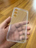 溫科 適用三星S23手機殼透明三星S23手機殼防摔硅膠軟殼超薄簡(jiǎn)約保護套男女新款S23全包鏡頭后蓋保護殼 6.1英寸三星S23（SM-S9110）直邊透明殼 曬單實(shí)拍圖