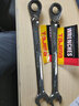 田島（TAJIMA）tajima/田島棘輪開(kāi)口兩用扳手省力雙向棘開(kāi)左右切換兩用扳手 10mm 曬單實(shí)拍圖