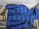 君羽戶外羽絨服800蓬白鵝絨男女加厚立襯連帽專業(yè)登山鵝絨服D52079 純藍(lán)—深藍(lán) 2XL （推薦171-190斤） 曬單實(shí)拍圖